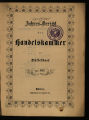 Jahres-Bericht der Handelskammer von Düsseldorf / 1853 