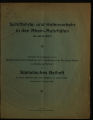 Schiffahrts- und Hafenverkehr in den Rhein-Ruhrhäfen / 1927, BEIL 