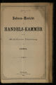 Jahresbericht der Handelskammer für den Stadtkreis Duisburg / 1880 