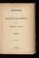 Jahresbericht der Handelskammer für den Stadtkreis Duisburg / 1888 