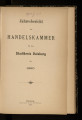 Jahresbericht der Handelskammer für den Stadtkreis Duisburg / 1890 