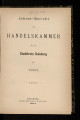 Jahresbericht der Handelskammer für den Stadtkreis Duisburg / 1883 