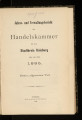 Jahres- und Verwaltungsbericht der Handelskammer für den Stadtkreis Duisburg / 1895 