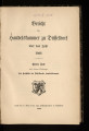 Bericht der Handelskammer zu Düsseldorf / 1901 