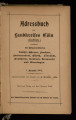 Adressbuch des Landkreises Cöln (linksrh.)