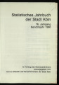 Statistisches Jahrbuch der Stadt Köln / 76. Jahrgang 1990