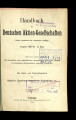 Handbuch der Deutsche Aktien-Gesellschaften / 3,2.1898/99 (Band aus dem Wirtschaftsarchiv der Wirtschafts- und...