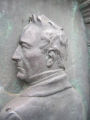 Relief Eberhard von Grootes auf dem Reiterdenkmal Friedrich Wilhelms III. von Preußen