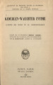 Kiderlen-Waechter, Alfred von / Publ. par Ernest Jäckh 