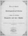 Verzeichnis der im Oberbergamtsbezirk Breslau am 1. Januar 1894 betriebenen Bergwerke und ihrer Schächte 