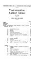 Rapport annuel / 25.1951/52 