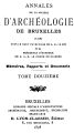 Annales de la Société Royale d'Archéologie de Bruxelles / 12.1898 