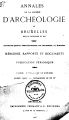 Annales de la Société Royale d'Archéologie de Bruxelles / 24.1910 