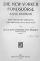 ¬Die New Yorker Fondsbörse (Stock exchange) 