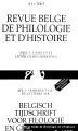 Revue belge de philologie et d'histoire / 81,2.2003 