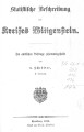 Statistische Beschreibung des Kreises Wittgenstein 