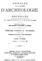 Annales de la Société Royale d'Archéologie de Bruxelles / 10/11.1896/97 