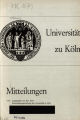 Mitteilungen / 1974 
