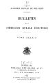 Bulletin de la Commission Royale d'Histoire / 89.1925 
