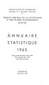 Annuaire statistique / 1965 