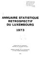 Annuaire statistique / 1973 