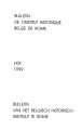 Bulletin de l'Institut Historique Belge de Rome / 69.1999 