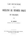 Mémoire de la Classe des Lettres / 2,1.1904 