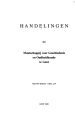 Handelingen der Maatschappij voor Geschiedenis en Oudheidkunde te Gent / NR54.2000 