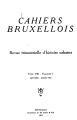 Cahiers bruxellois / 8.1963 