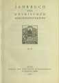 Jahrbuch des Kölnischen Geschichtsvereins e.V. / 36/37.1961/62 