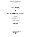 Etat présent de la noblesse belge / 1993,1 