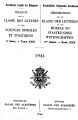 Bulletin de la Classe des Lettres et des Sciences Morales et Politiques / 5,30/32.1944/46 