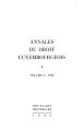 Annales du droit luxembourgeois / 4.1994 