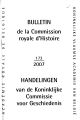 Bulletin de la Commission Royale d'Histoire / 173.2007 