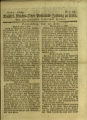 Kaiserliche Reichs-Ober-Post-Amts-Zeitung zu Köln / 1793 (unvollständig) 