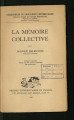 La mémoire collective 