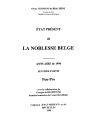 Etat présent de la noblesse belge / 1996,2 