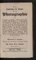 Handbuch der Photographie auf Metallplatten, Papier und Glas, nach den bewährtesten Verfahrungsarten, 