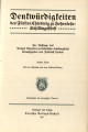 Hohenlohe-Schillingsfürst, Chlodwig zu / Curtius, Friedrich 