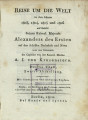 Krusenstern, Adam Johann von 