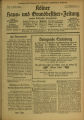 Kölner Haus- und Grundbesitzer-Zeitung / 22. Jahrgang 1920 = Hausbesitzer-Zeitung für die Rheinprovinz 