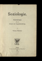 Soziologie 