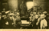 Der erste kriegsgefangene Kongoneger (auf dem Transport von Namur nach Deutschland) 