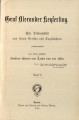 Keyserling, Alexander ; Taube von der Issen, Helene von 