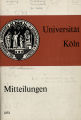 Mitteilungen / 1971 