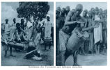 Benediktiner-Mission in Ostafrika Nr.27 - Anwärmen der Trommeln und Schlagen derselben 