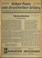 Kölner Haus- und Grundbesitzer-Zeitung / 41. Jahrgang 1939 