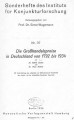 ¬Die Großhandelspreise in Deutschland von 1792 bis 1934 