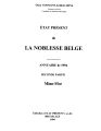 Etat présent de la noblesse belge / 1994,2 