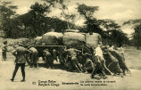 22 - Congo Belge/Belgisch Congo - Elisabethville - Les premiers moyens de transport/De eerste vervoermiddelen 